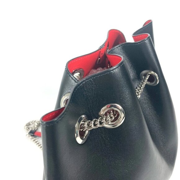 Christian Louboutin Sequin logo MARIE JANE Backpack Bag Chain Backpack main image 10